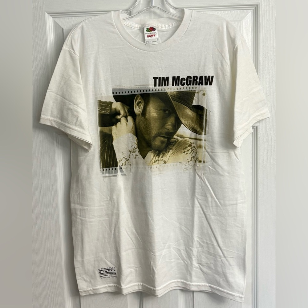 Vintage 2004 Tim McGraw & The Dancehall Doctors Tour T Shirt Size Medium